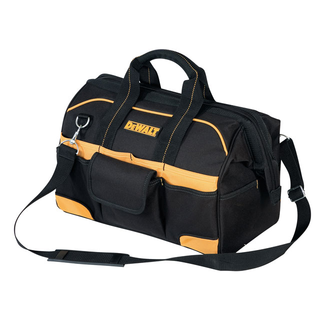 DeWALT 16 Inch Tradesman Closed Top Tool Bag from Columbia Safety