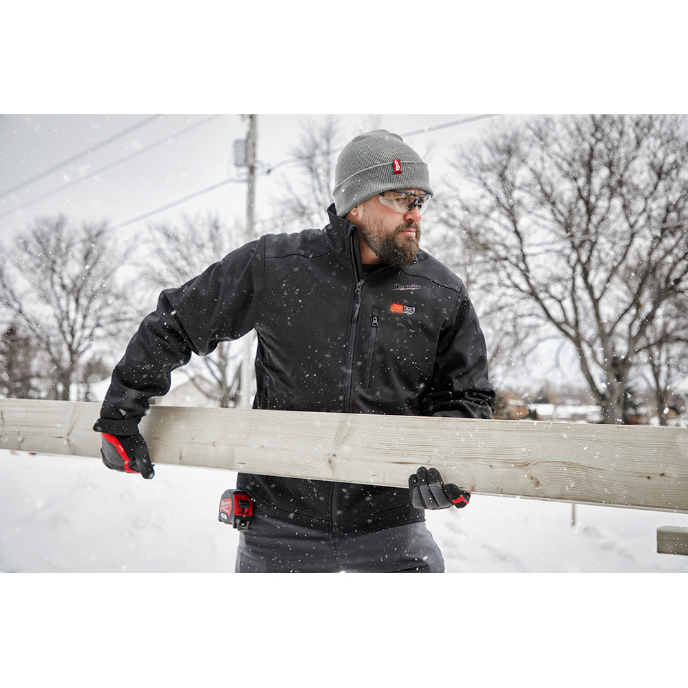 Milwaukee M12 Black Heated TOUGHSHELL Jacket Kit from Columbia Safety
