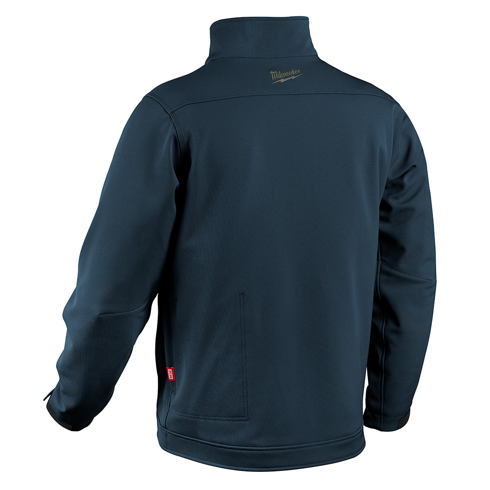 Milwaukee M12 Navy Blue Heated TOUGHSHELL Jacket Kit from Columbia Safety
