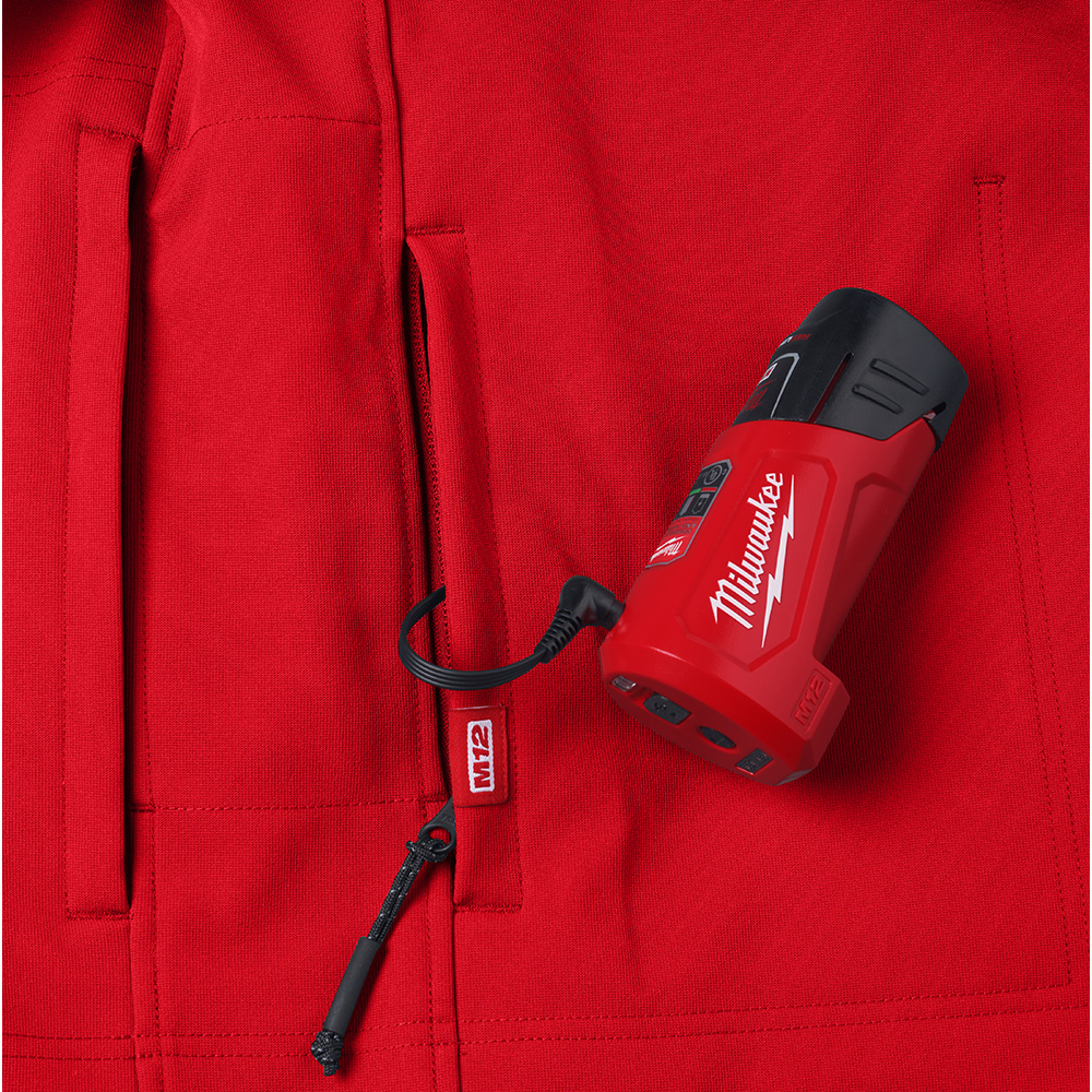 Milwaukee M12 Red Heated TOUGHSHELL Jacket Kit from Columbia Safety