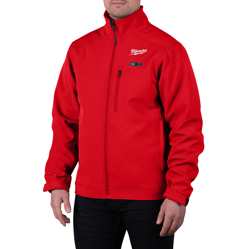 Milwaukee M12 Red Heated TOUGHSHELL Jacket Kit from Columbia Safety