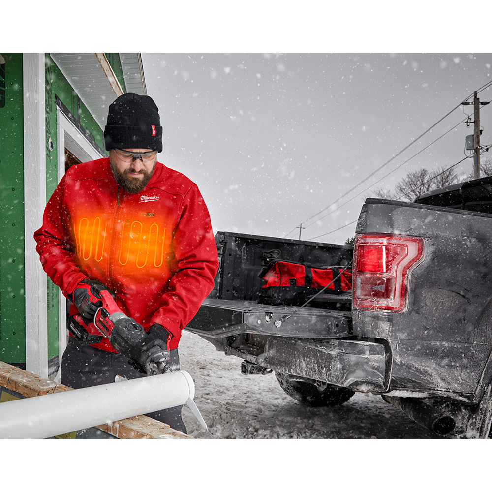 Milwaukee M12 Red Heated TOUGHSHELL Jacket Kit from Columbia Safety