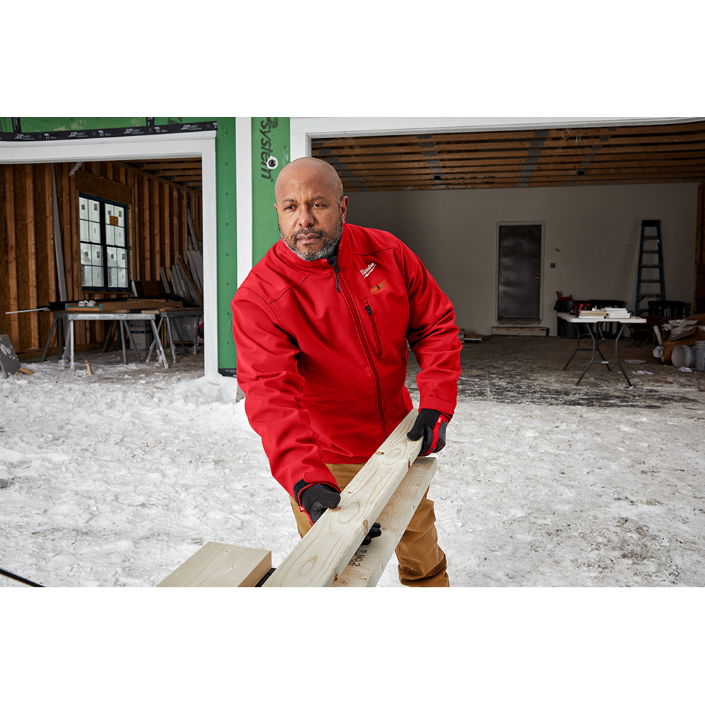 Milwaukee M12 Red Heated TOUGHSHELL Jacket Kit from Columbia Safety