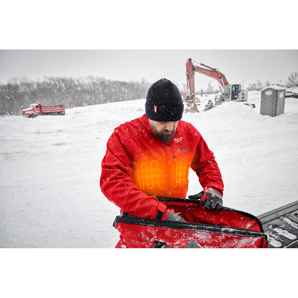 Milwaukee M12 Red Heated TOUGHSHELL Jacket Kit from Columbia Safety