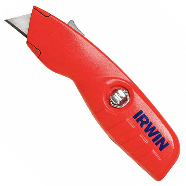 Irwin Self-Retracting Utility Knife from Columbia Safety
