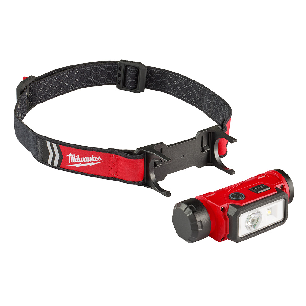 Milwaukee RedLithium USB Hard Hat Headlamp from Columbia Safety