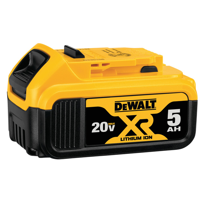 DeWalt 20V MAX 5 AH Battery from Columbia Safety