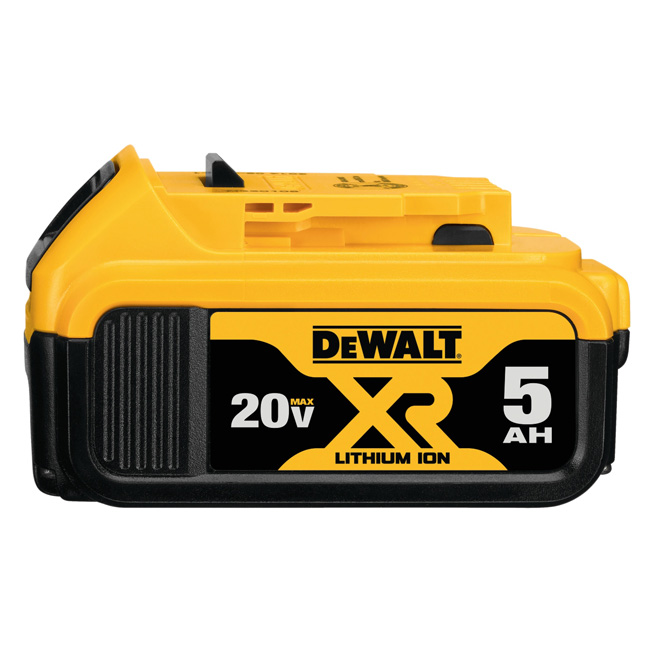 DeWalt 20V MAX 5 AH Battery from Columbia Safety