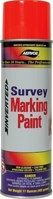 Aervoe Survey Marking Paint- Aerosol from Columbia Safety