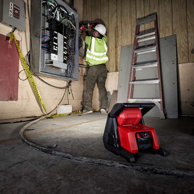 Milwaukee M18 ROVER Dual Power Flood Light (Tool Only) from Columbia Safety