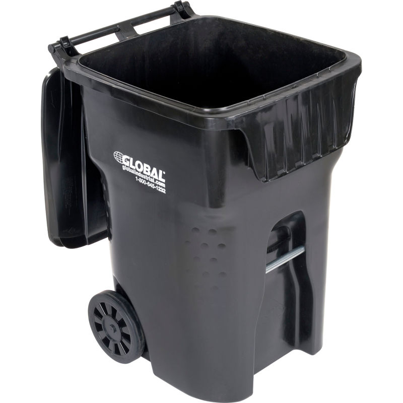 Global Industrial 95 Gallon Mobile Trash Container from Columbia Safety