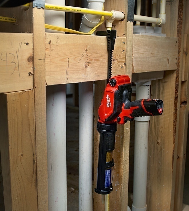 Milwaukee M12 Caulk and Adhesive Gun Kit (10 oz.) Columbia Safety