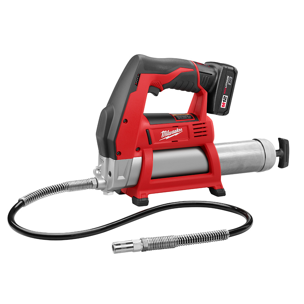 Milwaukee M12 Cordless LITHIUM-ION Grease Gun Kit from Columbia Safety
