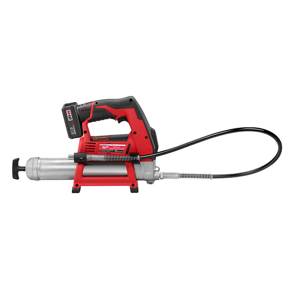 Milwaukee M12 Cordless LITHIUM-ION Grease Gun Kit from Columbia Safety