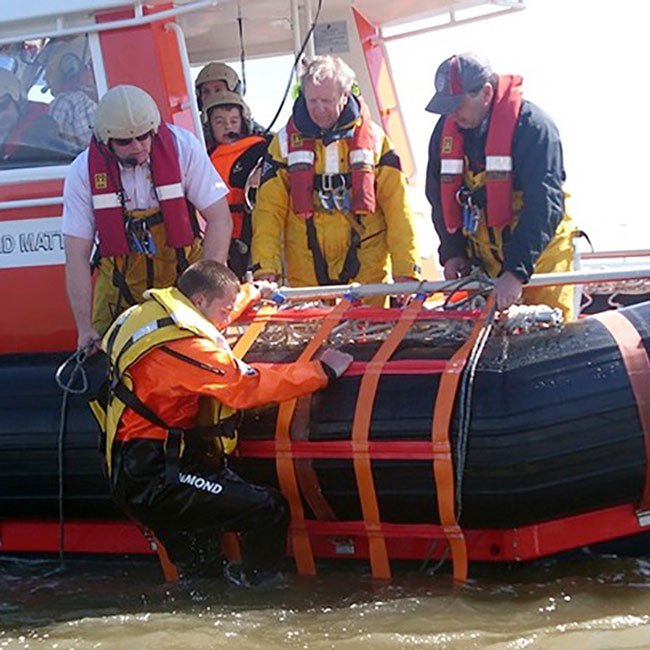CQC FIBRELITE Rescue Cradle Net from Columbia Safety