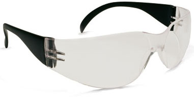 Bouton Zenon Z12 Safety Glasses with Clear Lens and Black Temple from Columbia Safety