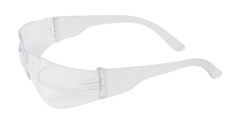 Bouton Zenon Z12 Safety Glasses with Clear Lens and Clear Temple  from Columbia Safety
