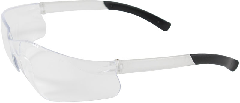 Bouton Zenon Z13 Safety Glasses with Clear Lens and Clear Temple - 12 Pairs from Columbia Safety