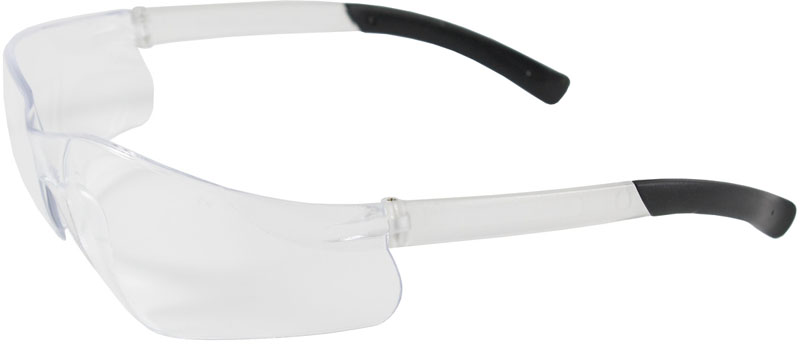 Bouton Zenon Z13 Safety Glasses with Clear Lens and Clear Temple  from Columbia Safety