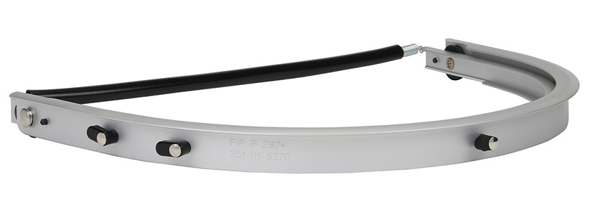 PIP Bouton Optical Face Shield Bracket for Full Brim Hard Hats from Columbia Safety