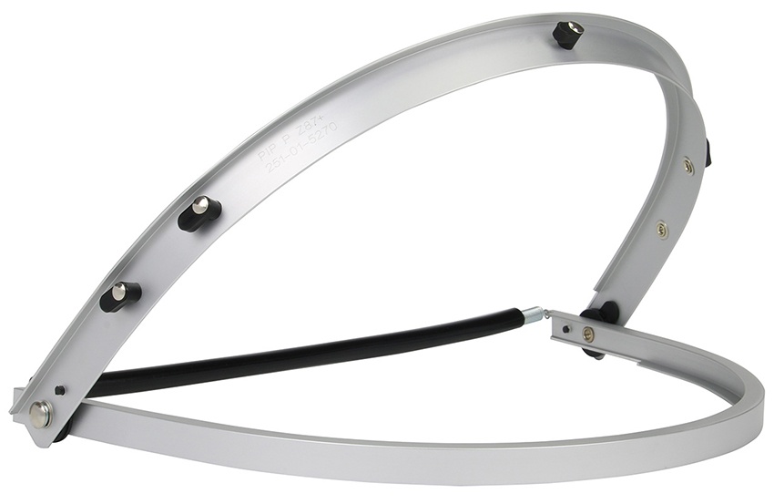 PIP Bouton Optical Face Shield Bracket for Full Brim Hard Hats from Columbia Safety