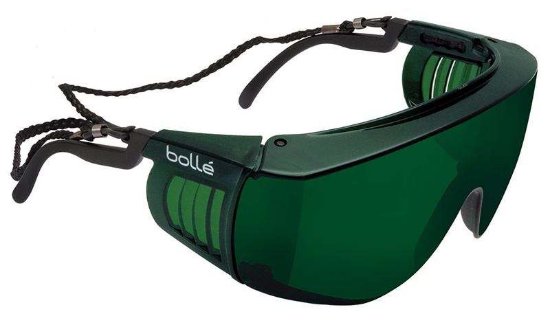 Bolle 40056 Override Green Welding Safety Goggles from Columbia Safety