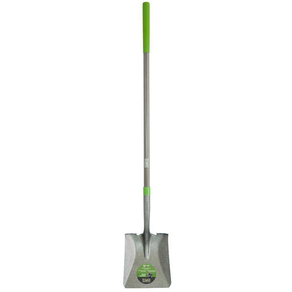 Ames True Temper Long Fiberglass Handle Square Point Shovel from Columbia Safety