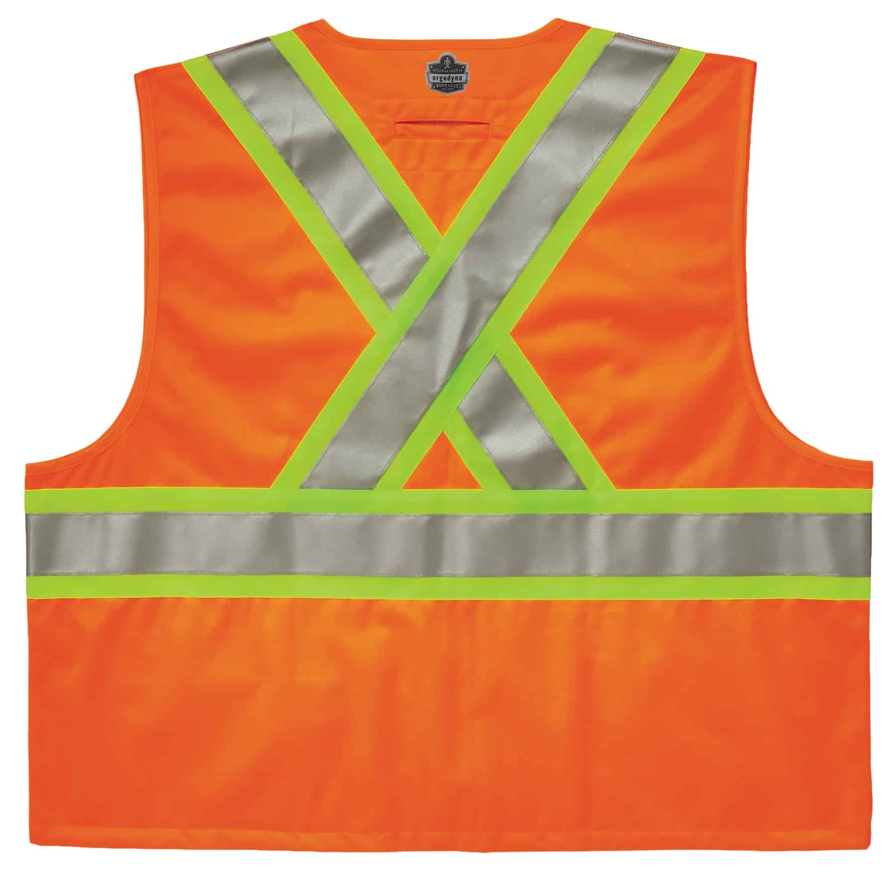 Ergodyne Two-Tone X-Back Safety Vest - Type R, Class 2, Zipper from Columbia Safety