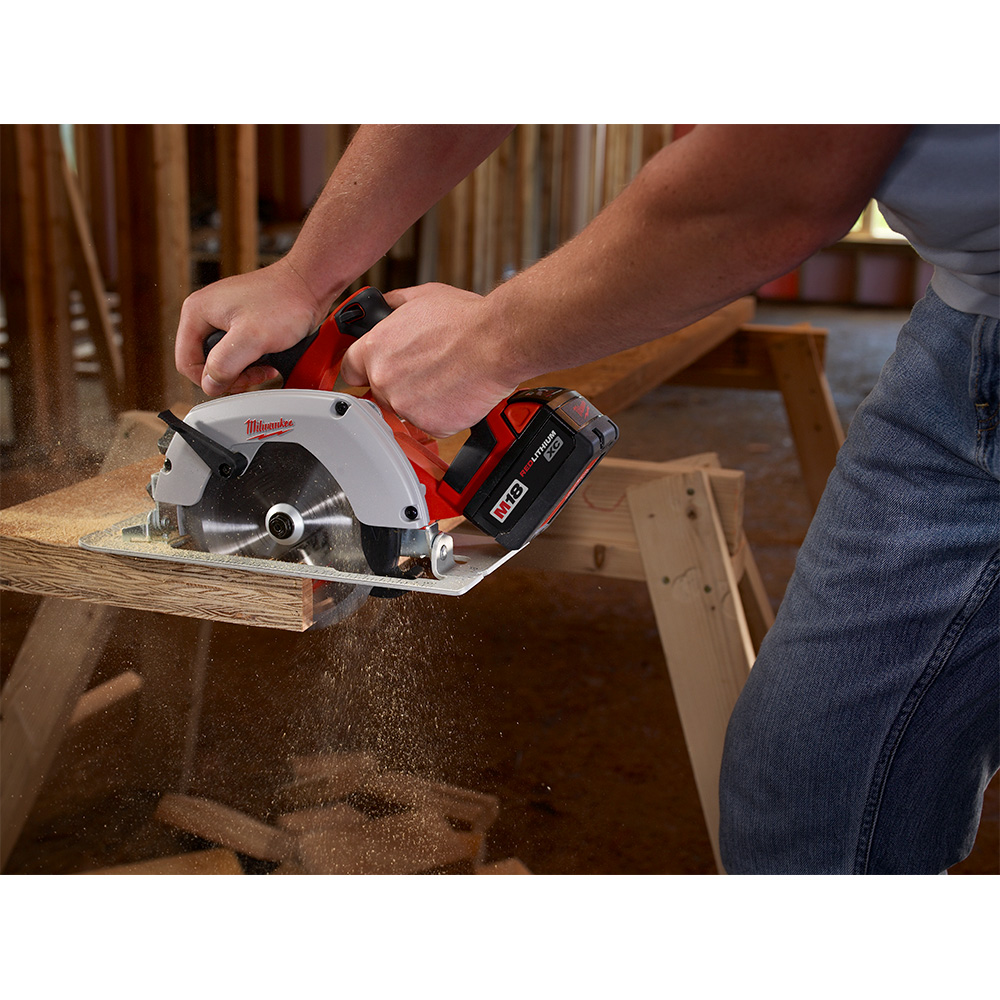 Milwaukee M18 Cordless 6-1/2 inch Circular Saw (Tool Only) from Columbia Safety
