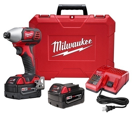 Milwaukee 2657-22 M18 2-Speed 1/4 Inch Hex Impact Driver Kit from Columbia Safety