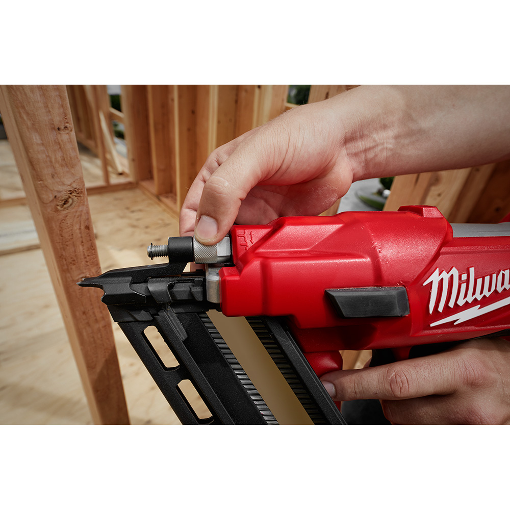 Milwaukee M18 FUEL 30 Degree Framing Nailer Kit from Columbia Safety