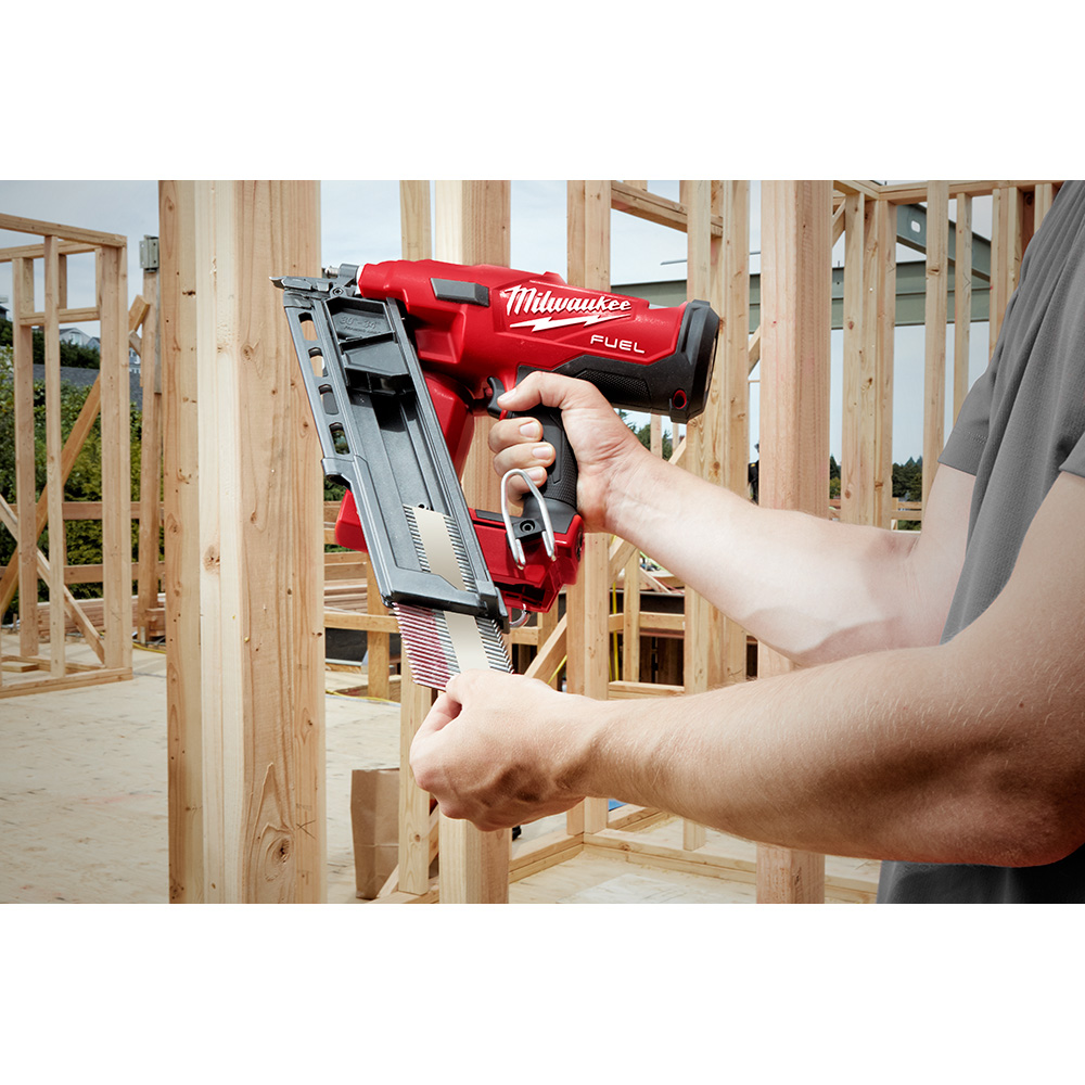 Milwaukee M18 FUEL 30 Degree Framing Nailer Kit from Columbia Safety