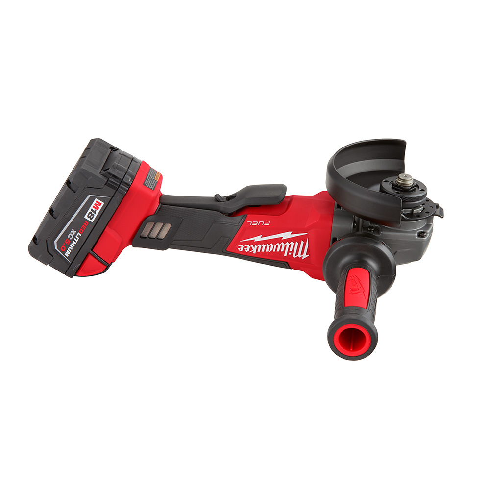 Milwaukee M18 FUEL 41/2 to 5 Inch Grinder, Paddle Switch NoLock Two