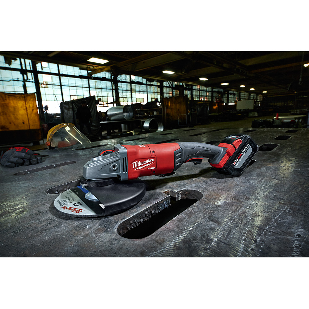 Milwaukee M18 7 - 9 Inch Large Angle Grinder Kit from Columbia Safety