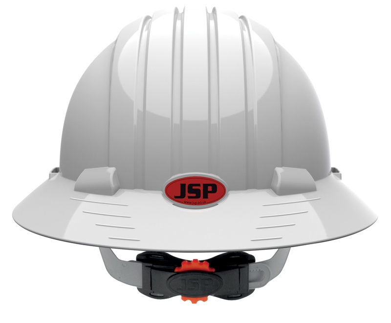 JSP 6161V Evolution Deluxe Full Brim Vented Hard Hat from Columbia Safety