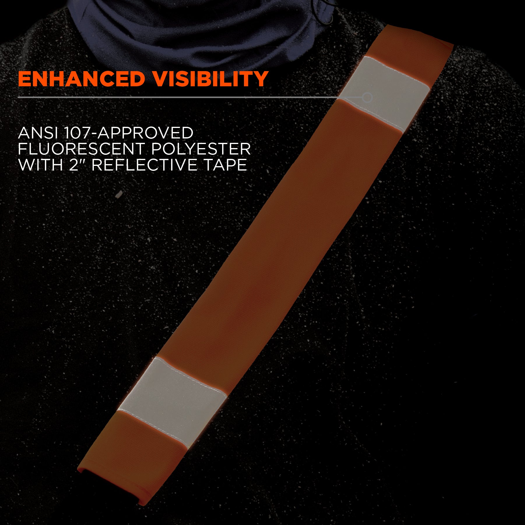 Ergodyne GloWear 8004 Hi-Vis Seat Belt Cover from Columbia Safety