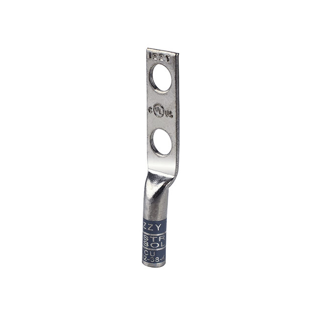 Izzy 2 Hole #2 Solid and #4 Stranded Wire Lug (50 Pack) from Columbia Safety