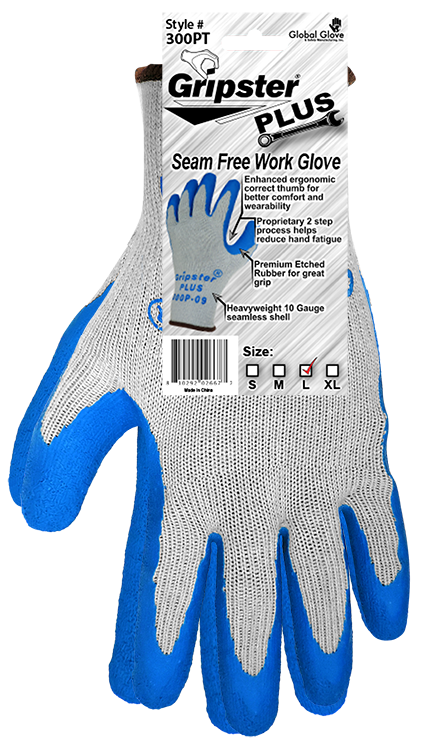 Gripster Plus Premium Etched Rubber Gloves from Columbia Safety