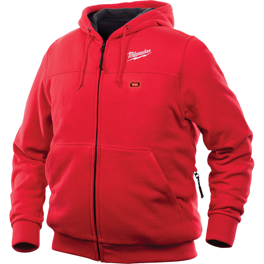 Milwaukee M12 Heated Hoodie Kit (Red) from Columbia Safety