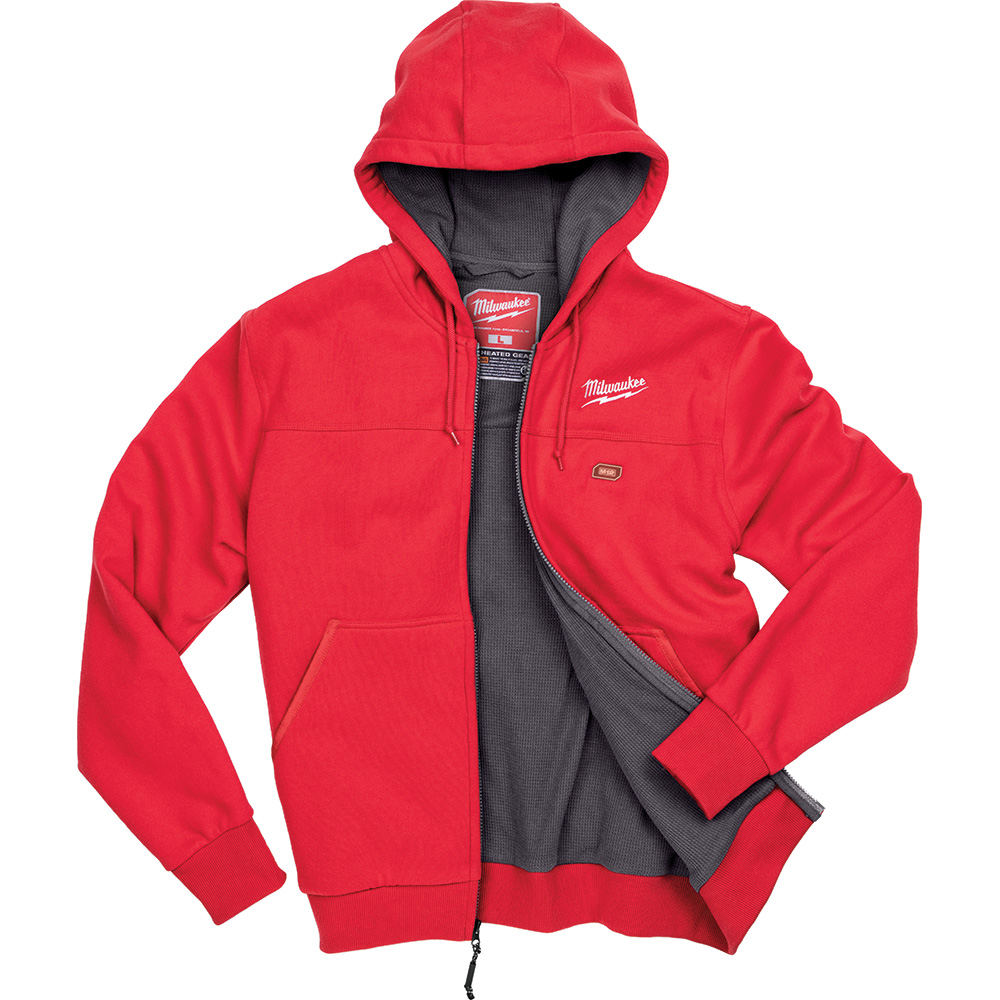 Milwaukee M12 Heated Hoodie Kit (Red) from Columbia Safety