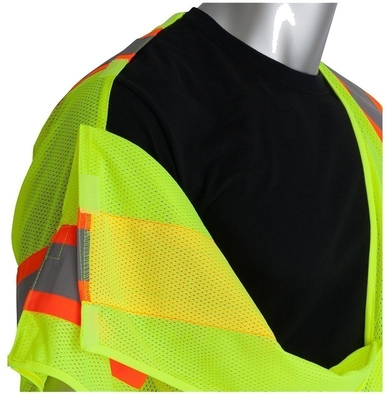 PIP ANSI Class 3 Breakaway Yellow Vest