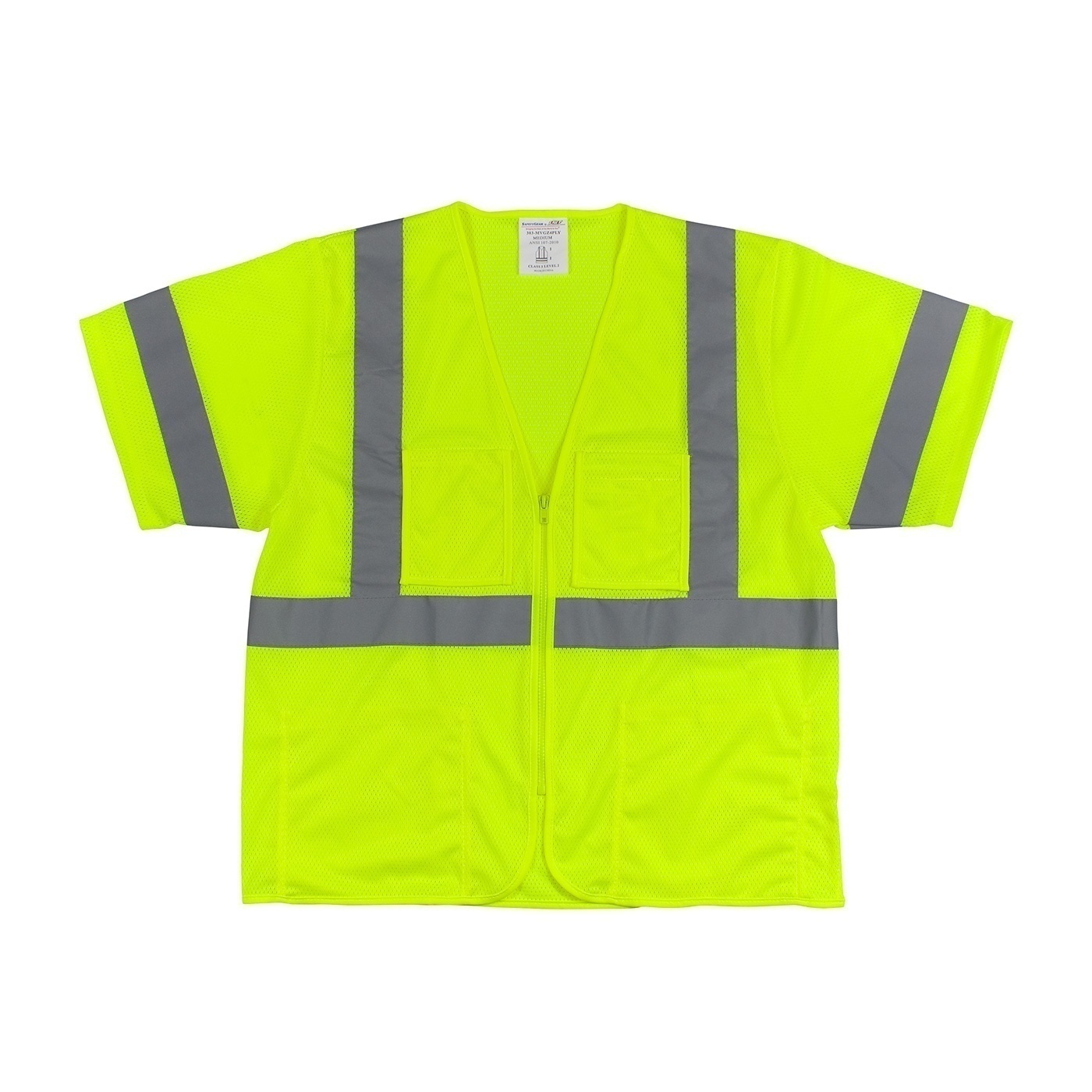PIP ANSI Class 3 Mesh Four Pocket Vest from Columbia Safety
