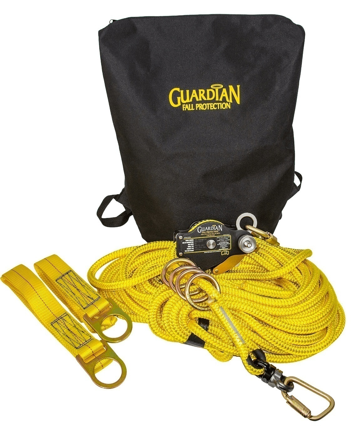 Guardian 04634 Big Boss EcoAnchor Horizontal Lifeline Kit, 82 ft. from Columbia Safety