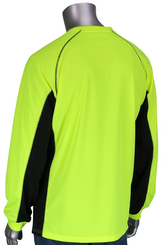 PIP 50+ UPF Long Sleeve Lime T-Shirt (Non-ANSI) (General) from Columbia Safety