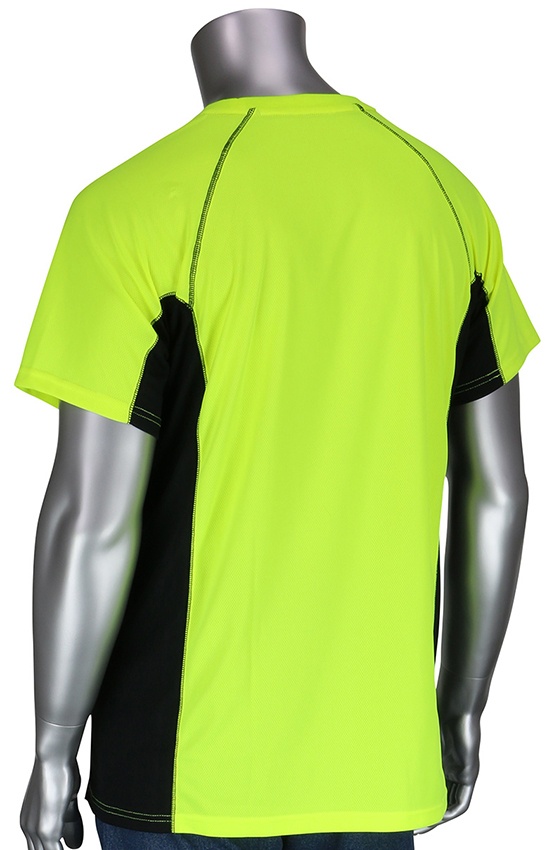 PIP 50+ UPF Short Sleeve Lime T-Shirt (Non-ANSI) from Columbia Safety