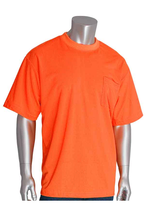 PIP 310-CNTSNOR Non-ANSI Orange Short Sleeve T-Shirt from Columbia Safety