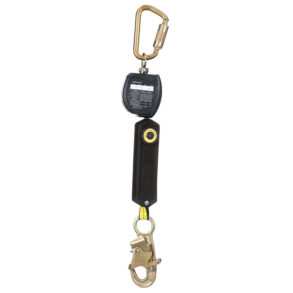3M DBI-SALA Class 1 Overhead Mount Nano-Lok Personal Self-Retracting Lifeline with Anchor Hook from Columbia Safety