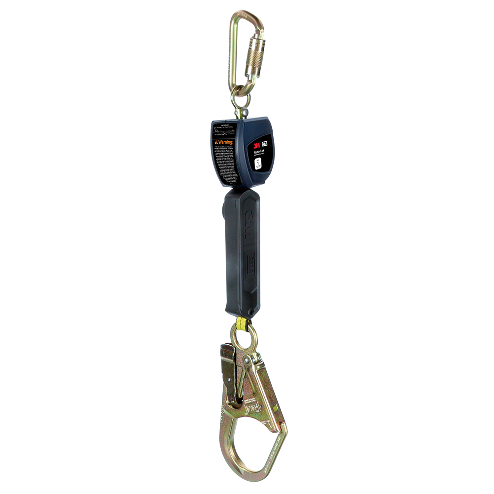 3M DBI-SALA Class 1 Overhead Mount Nano-Lok Personal Self-Retracting Lifeline with Anchor Hook from Columbia Safety