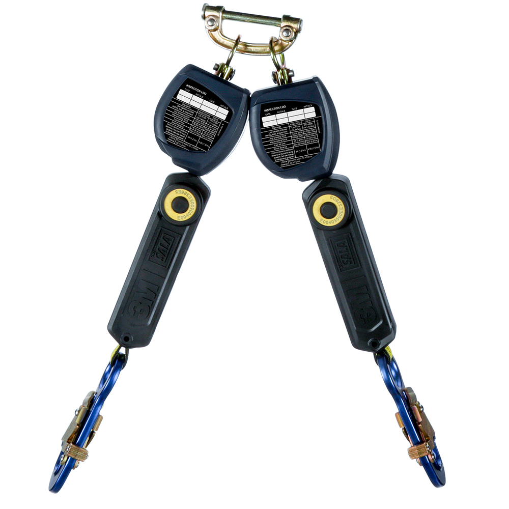 3M DBI-SALA Class 1 Direct Mount Nano-Lok Personal Twin-Leg Self-Retracting Lifeline from Columbia Safety