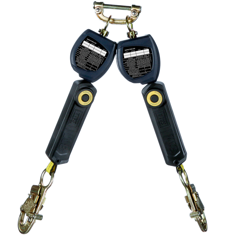 3M DBI-SALA Class 1 Direct Mount Nano-Lok Personal Twin-Leg Self-Retracting Lifeline from Columbia Safety